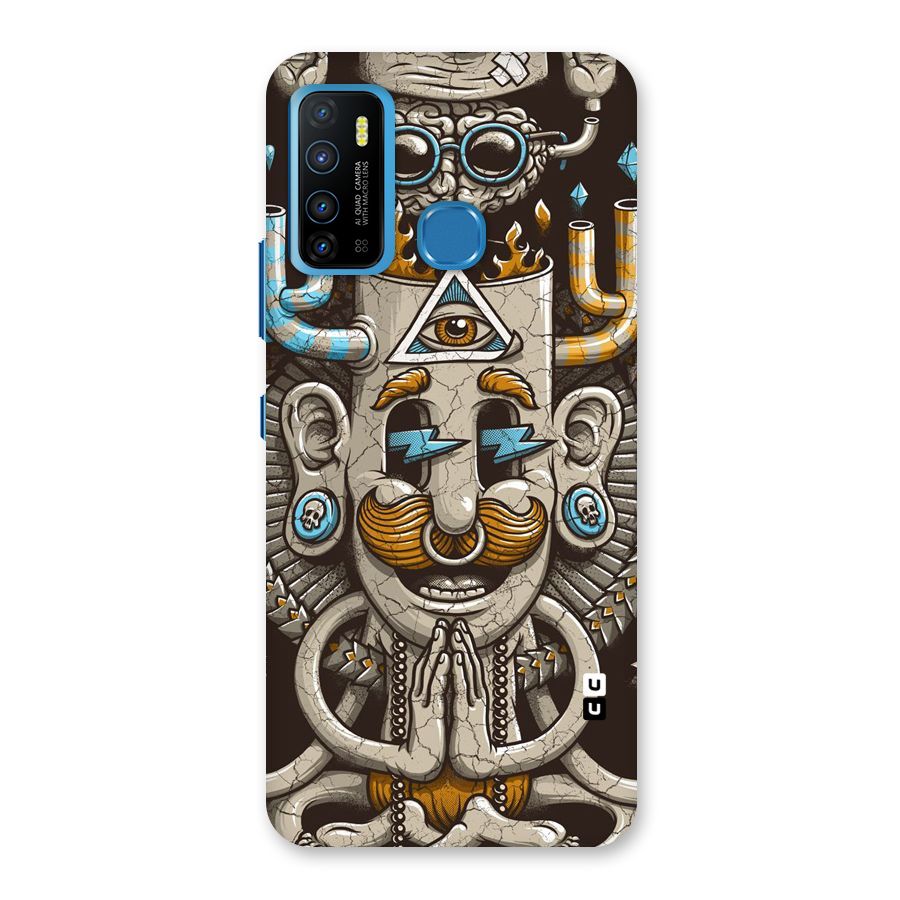 Sculpture Design Back Case for Infinix Hot 9