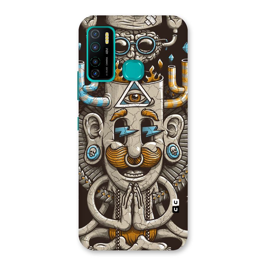 Sculpture Design Back Case for Infinix Hot 9 Pro