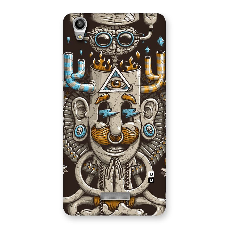 Sculpture Design Back Case for Lava-Pixel-V1