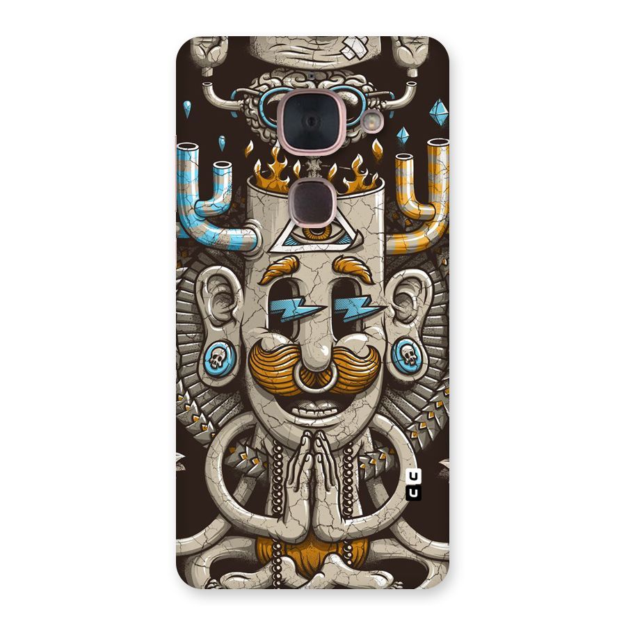 Sculpture Design Back Case for Le Max 2