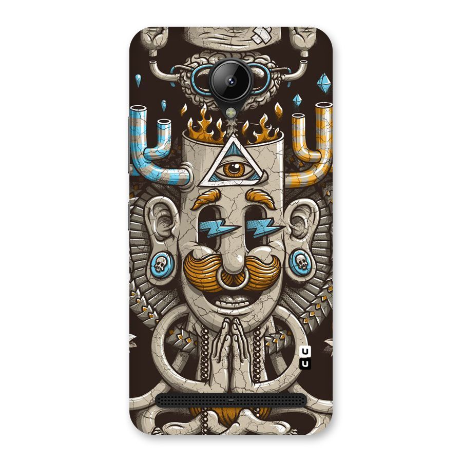 Sculpture Design Back Case for Lenovo C2