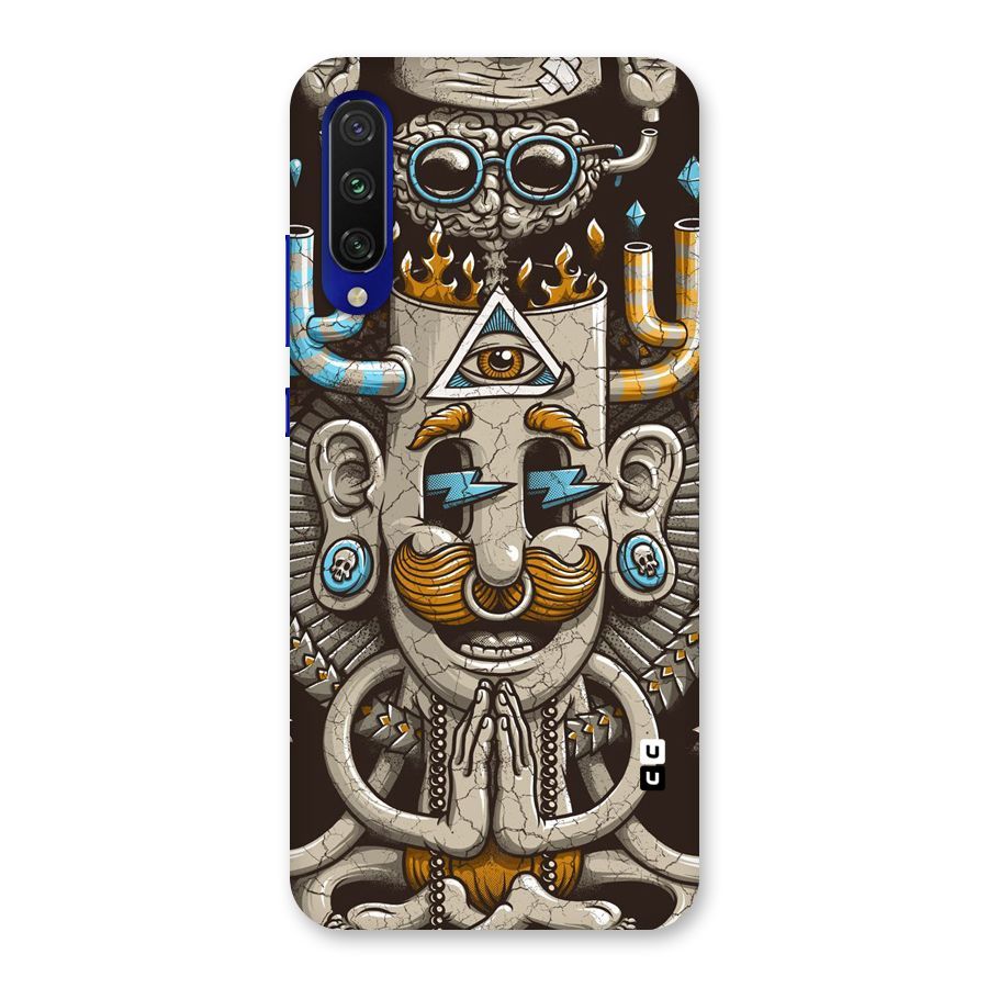 Sculpture Design Back Case for Mi A3