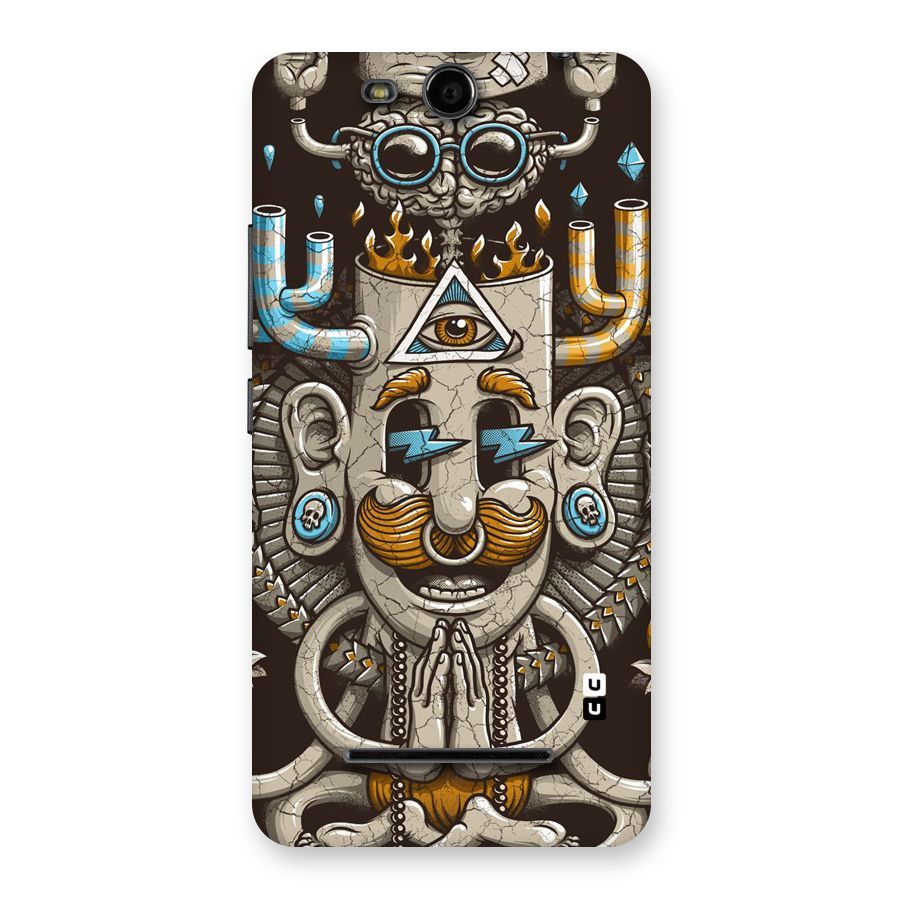 Sculpture Design Back Case for Micromax Canvas Juice 3 Q392
