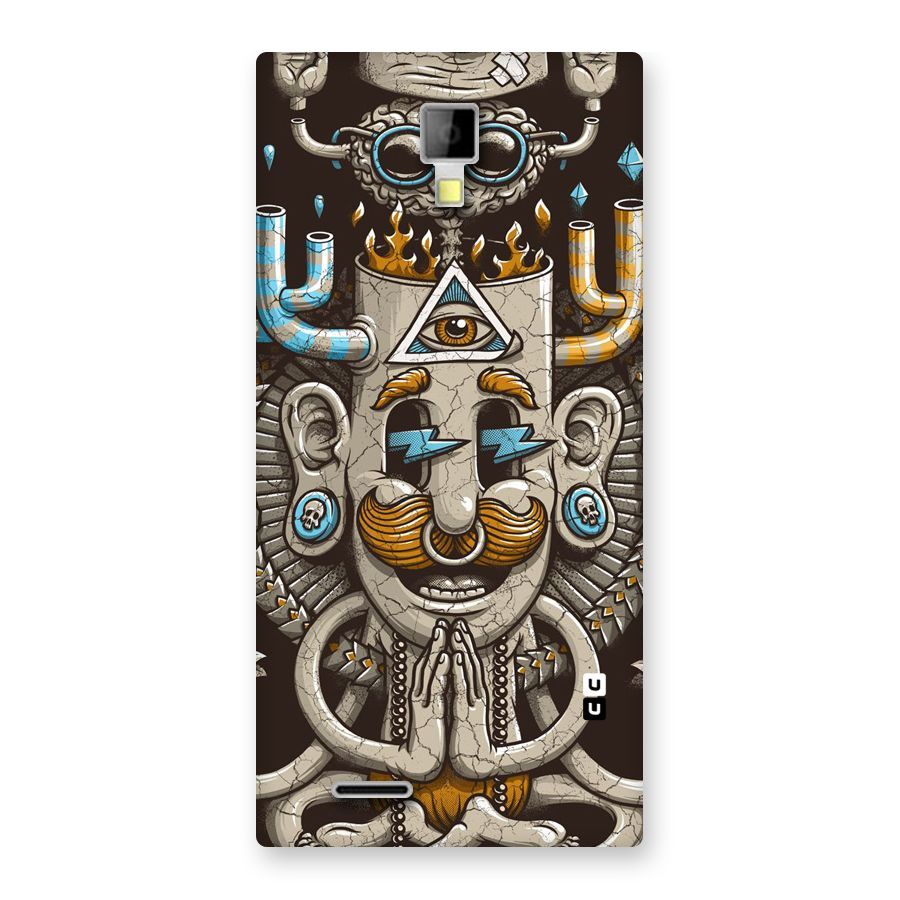 Sculpture Design Back Case for Micromax Canvas Xpress A99