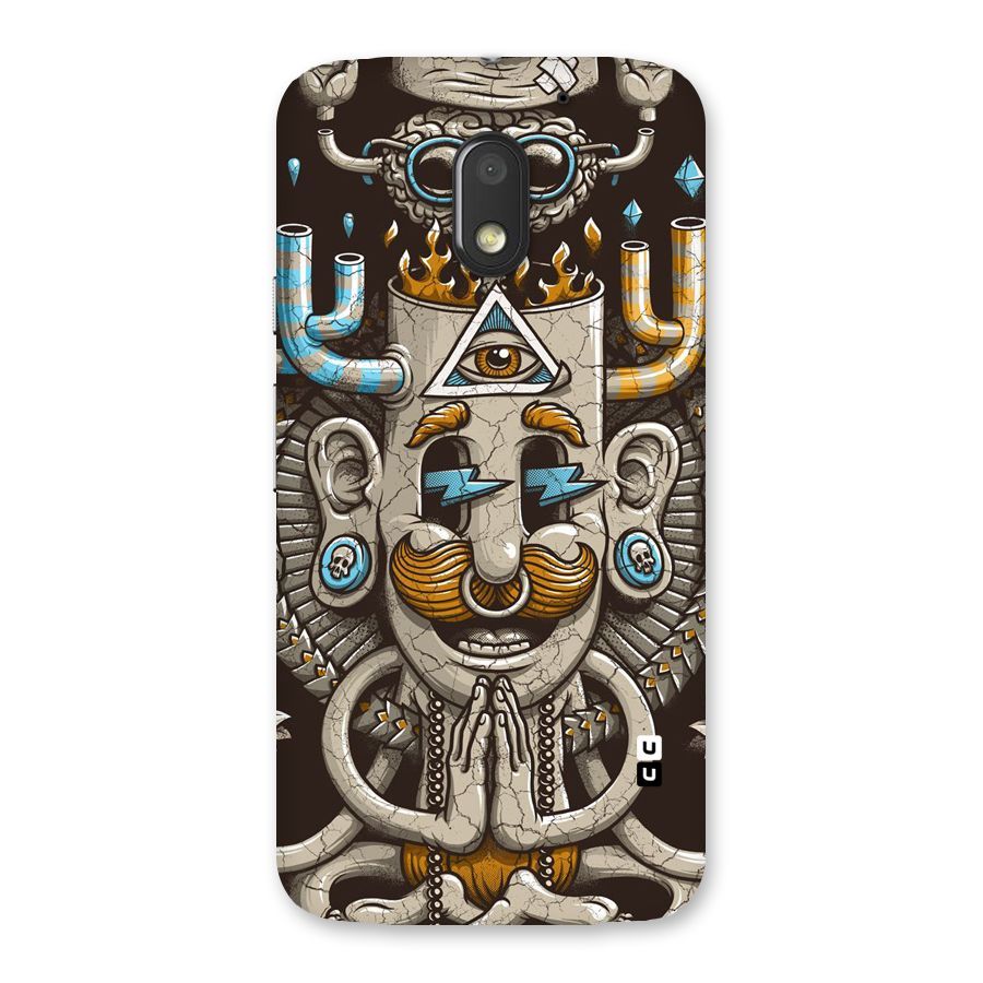 Sculpture Design Back Case for Moto E3 Power