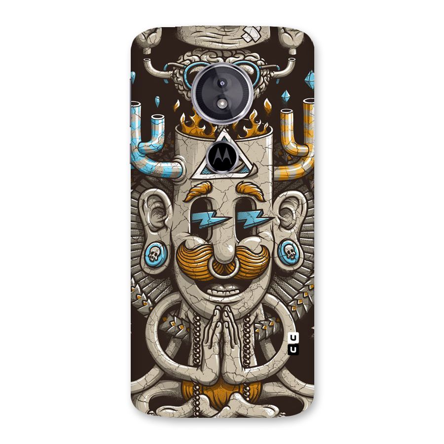 Sculpture Design Back Case for Moto E5