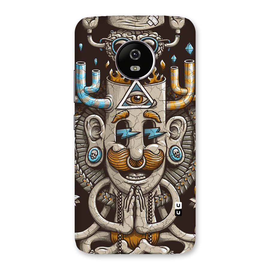 Sculpture Design Back Case for Moto G5
