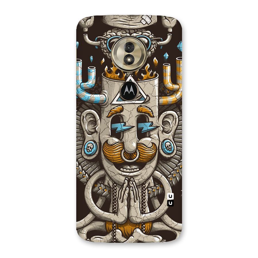 Sculpture Design Back Case for Moto G6 Play