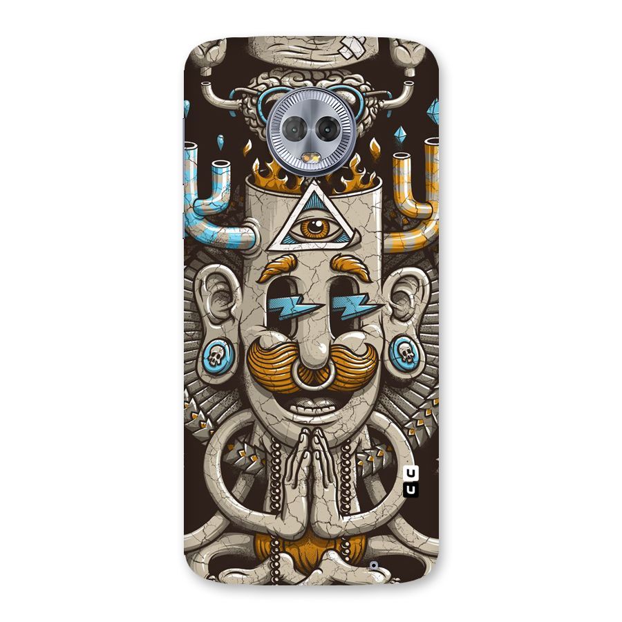 Sculpture Design Back Case for Moto G6 Plus