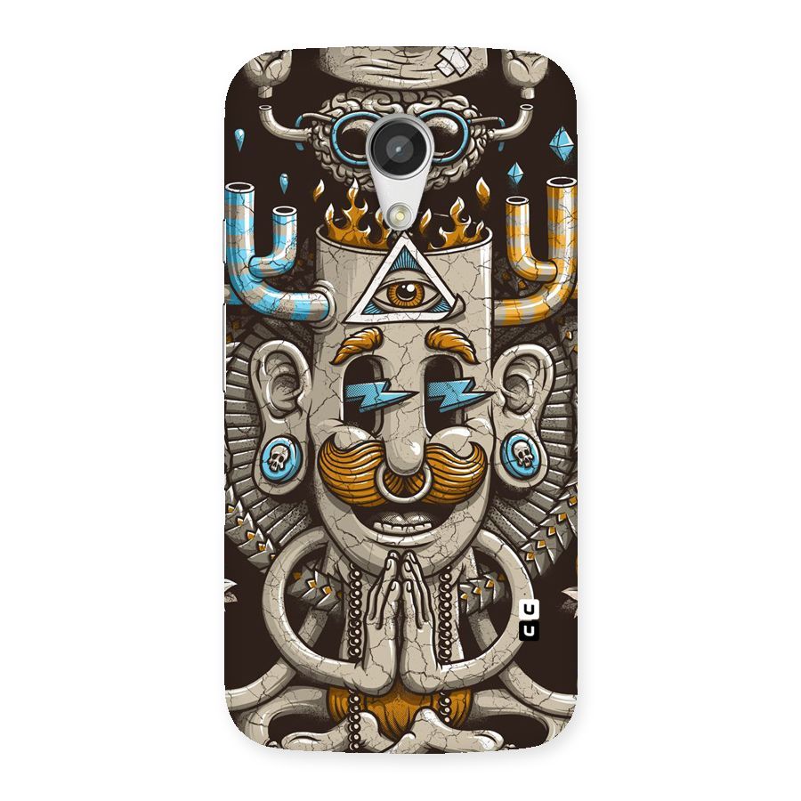 Sculpture Design Back Case for Moto G 2nd Gen