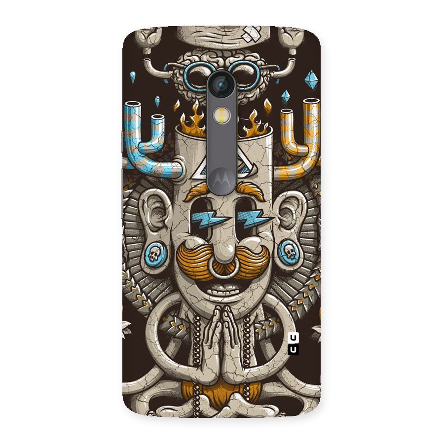 Sculpture Design Back Case for Moto X Play