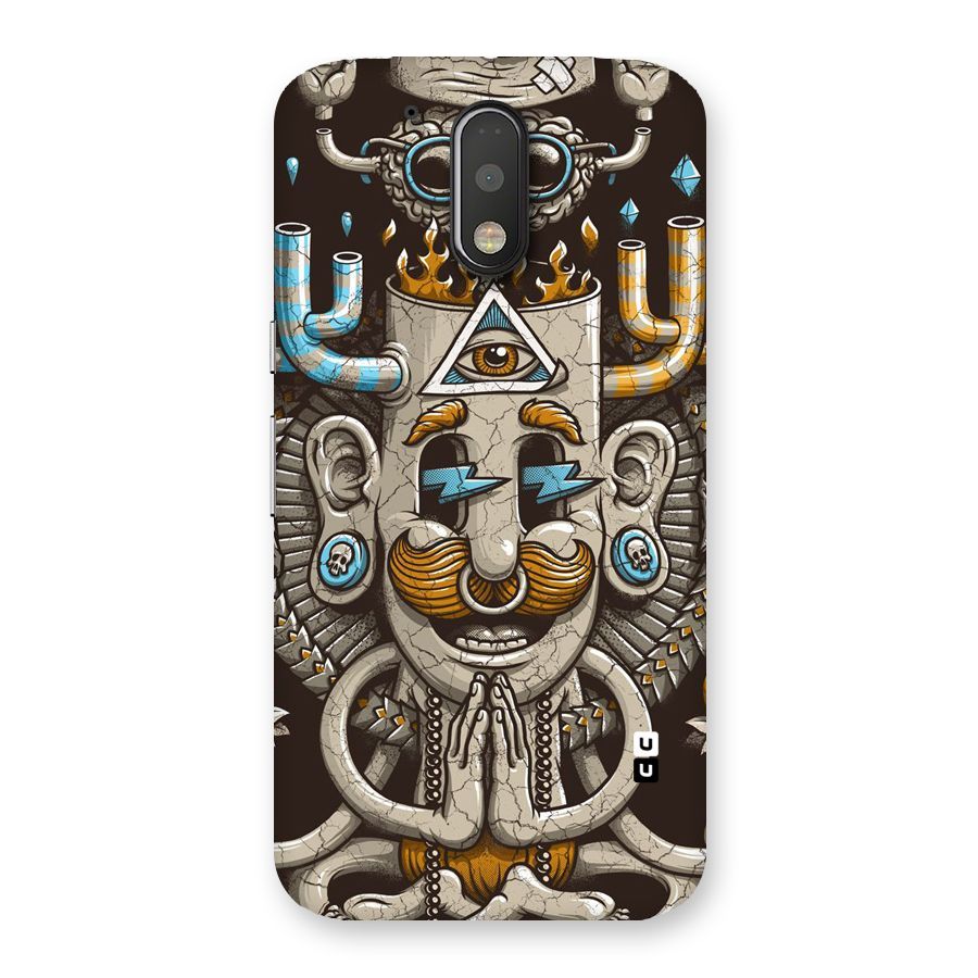 Sculpture Design Back Case for Motorola Moto G4 Plus