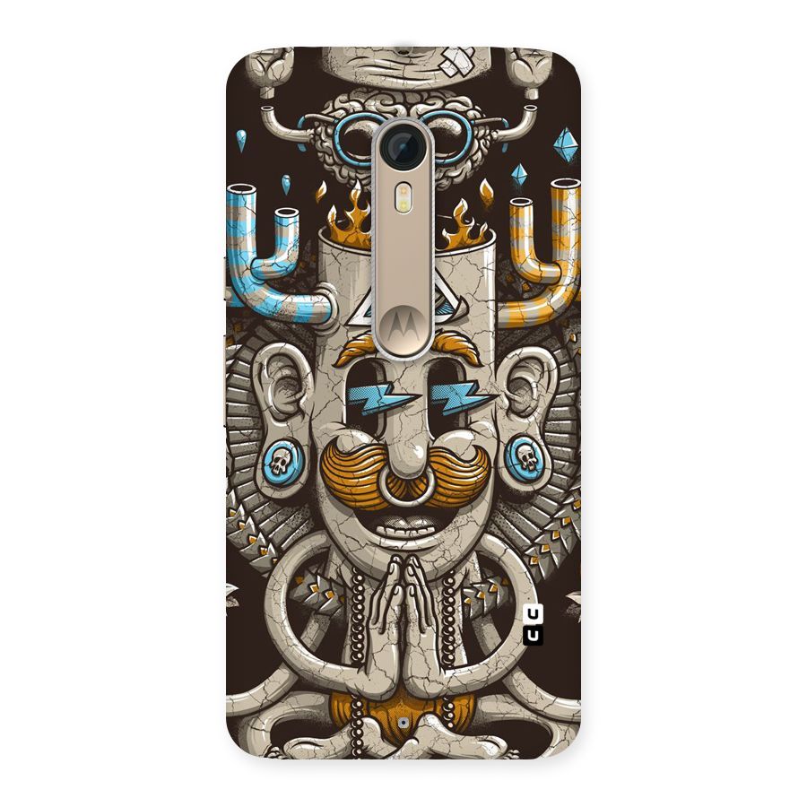 Sculpture Design Back Case for Motorola Moto X Style