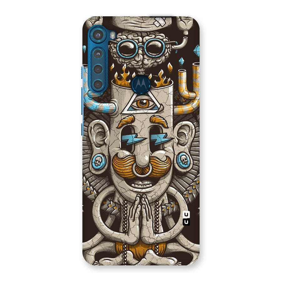 Sculpture Design Back Case for Motorola One Fusion Plus