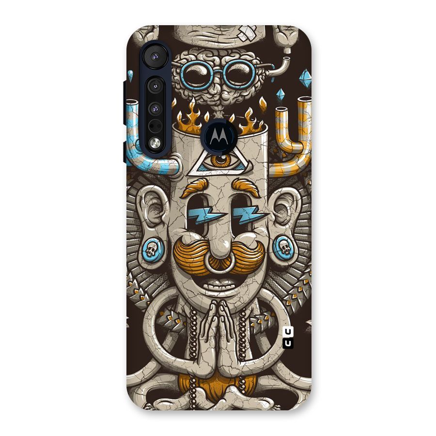 Sculpture Design Back Case for Motorola One Macro