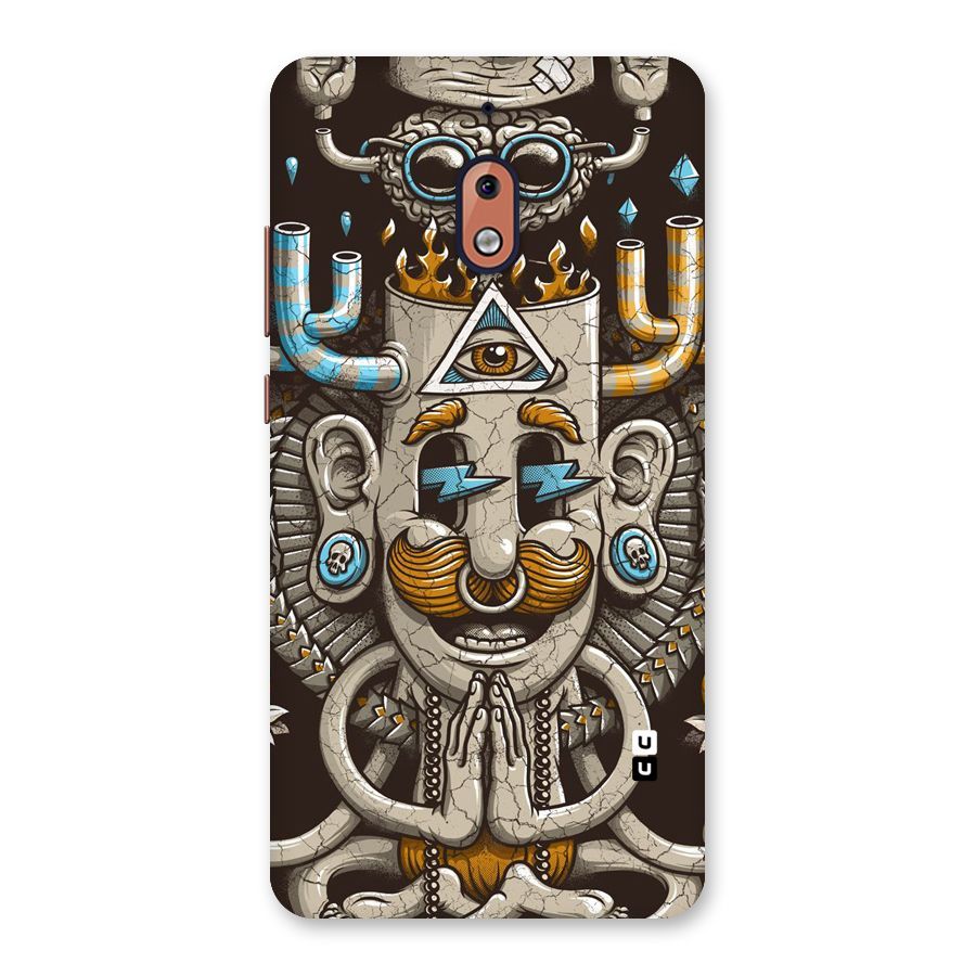 Sculpture Design Back Case for Nokia 2.1