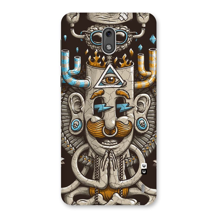 Sculpture Design Back Case for Nokia 2