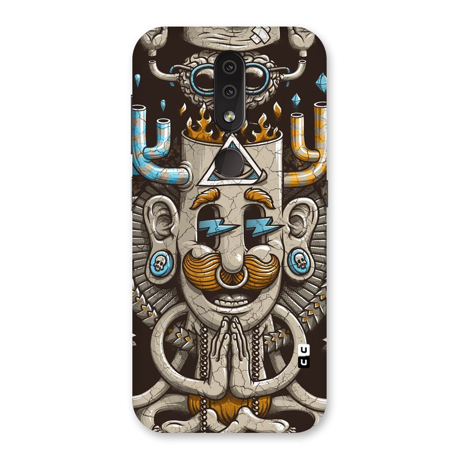 Sculpture Design Back Case for Nokia 4.2