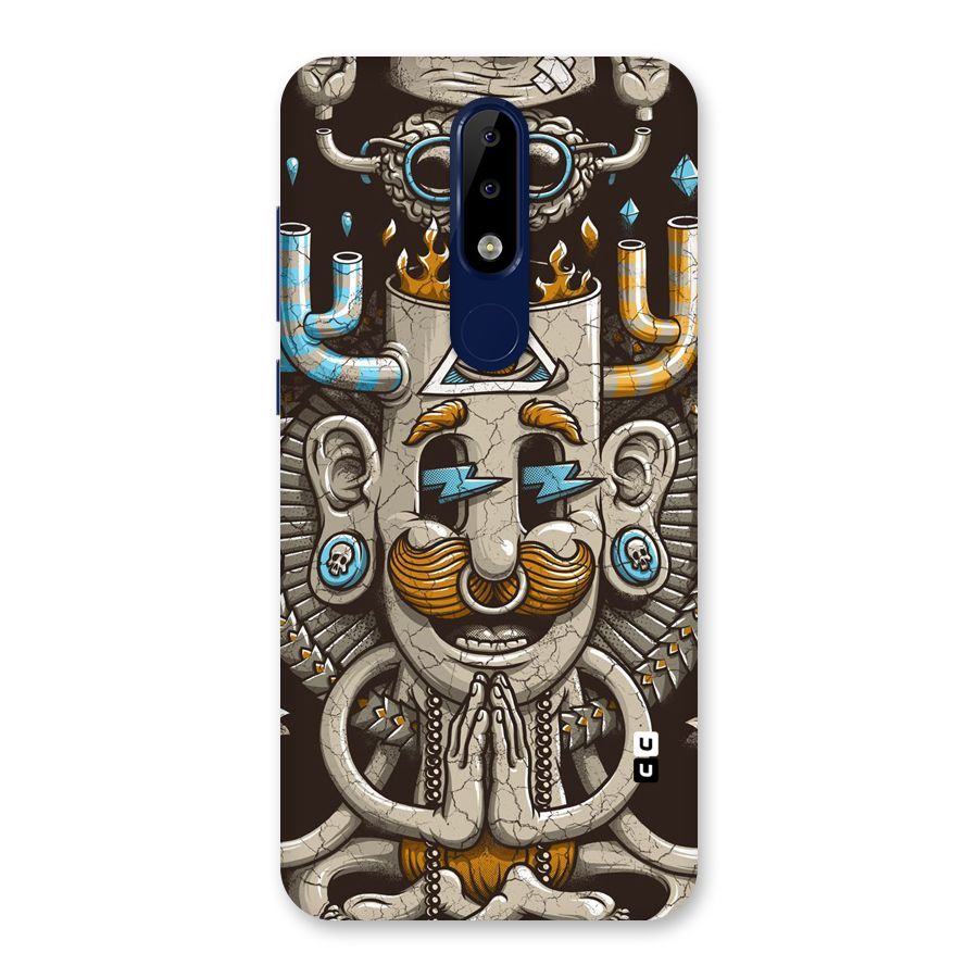 Sculpture Design Back Case for Nokia 5.1 Plus