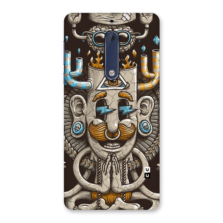 Sculpture Design Back Case for Nokia 5