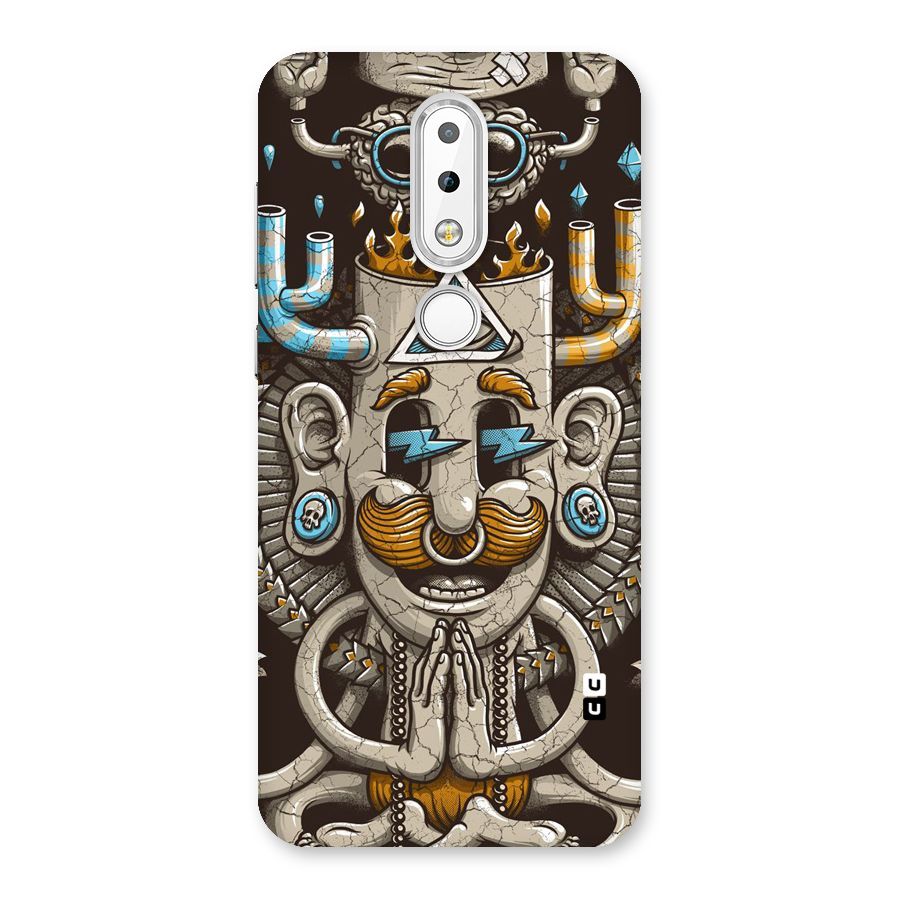 Sculpture Design Back Case for Nokia 6.1 Plus