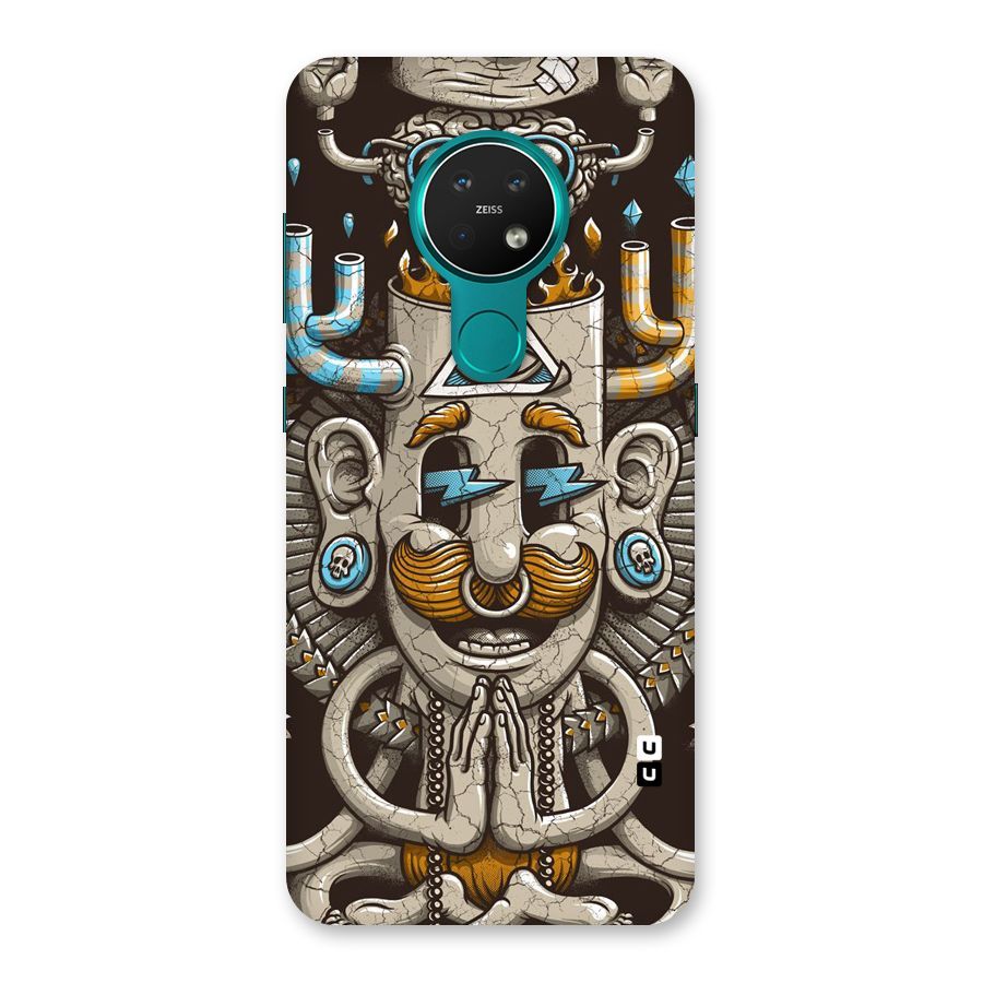 Sculpture Design Back Case for Nokia 7.2