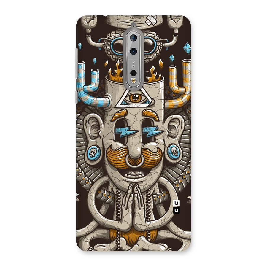 Sculpture Design Back Case for Nokia 8