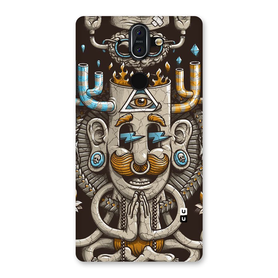 Sculpture Design Back Case for Nokia 8 Sirocco