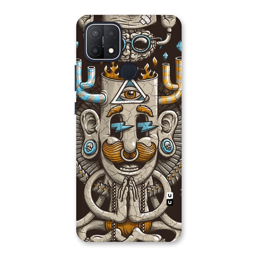 Sculpture Design Back Case for Oppo A15