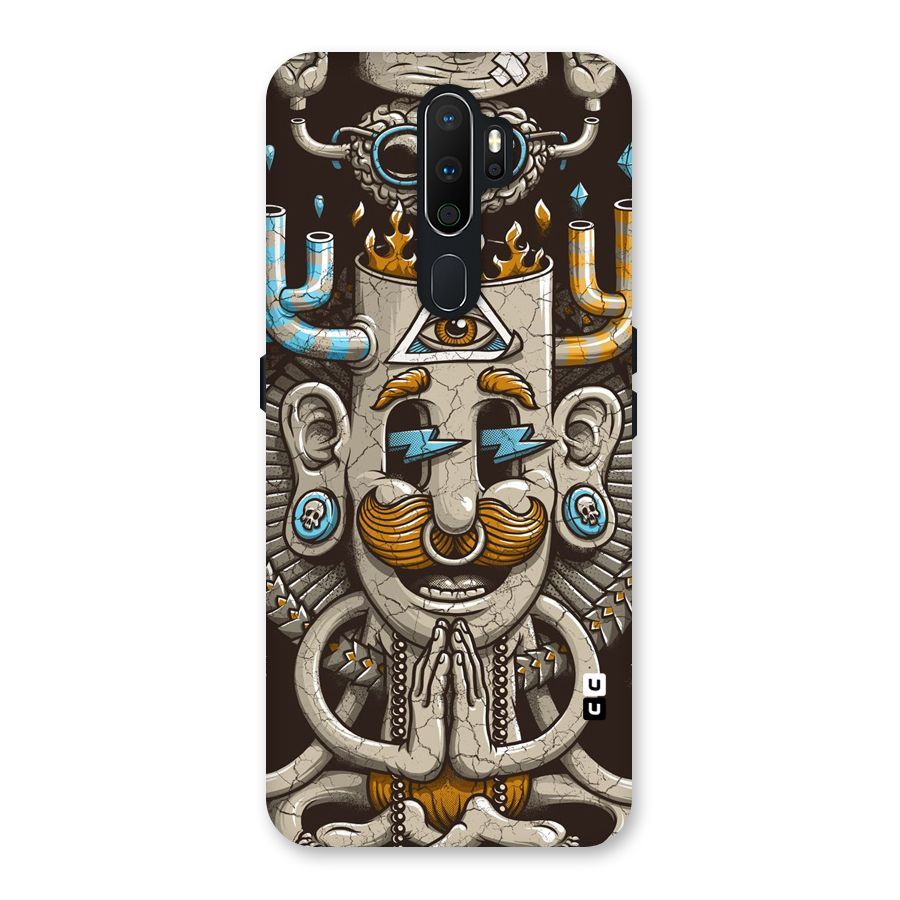 Sculpture Design Back Case for Oppo A5 (2020)
