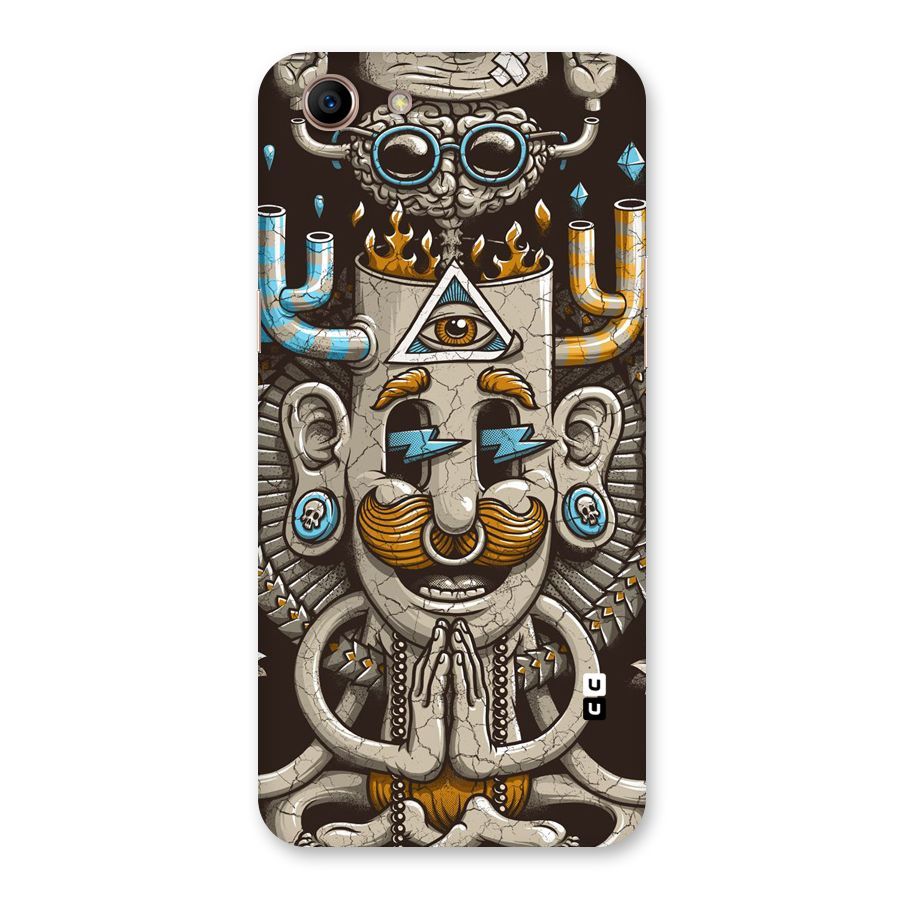 Sculpture Design Back Case for Oppo A83 (2018)