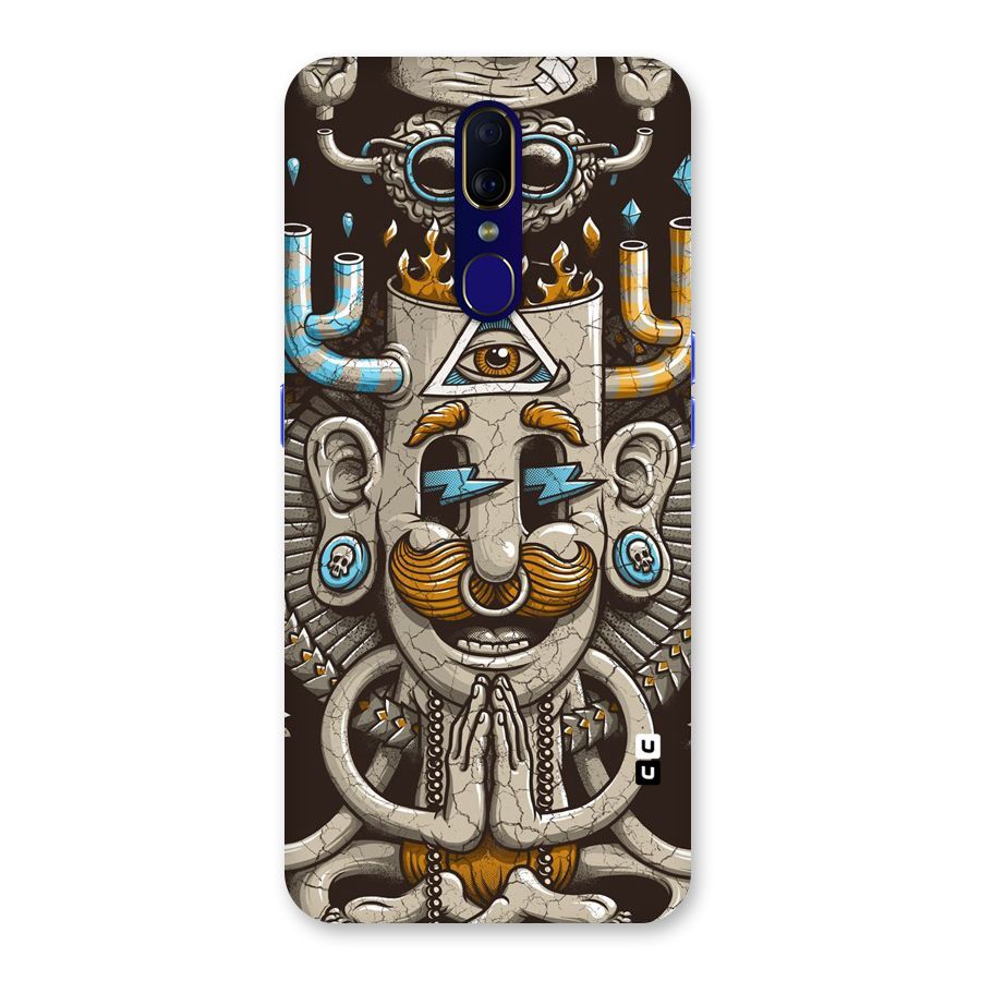 Sculpture Design Back Case for Oppo F11
