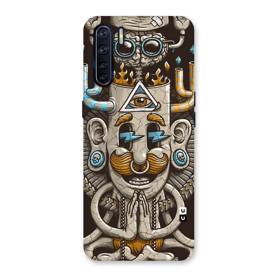 Sculpture Design Back Case for Oppo F15