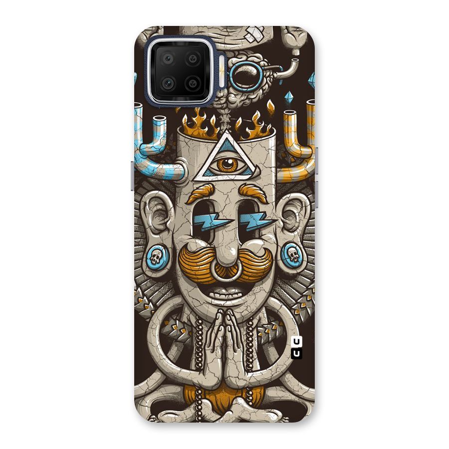 Sculpture Design Back Case for Oppo F17