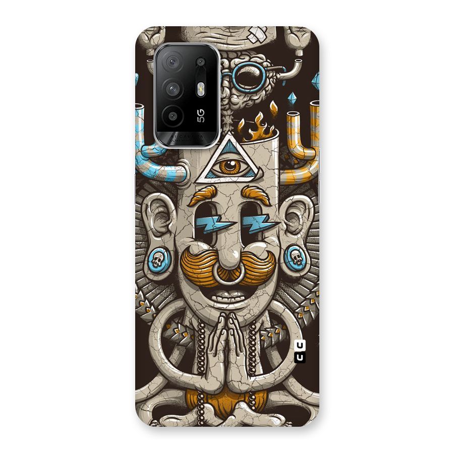 Sculpture Design Back Case for Oppo F19 Pro Plus 5G