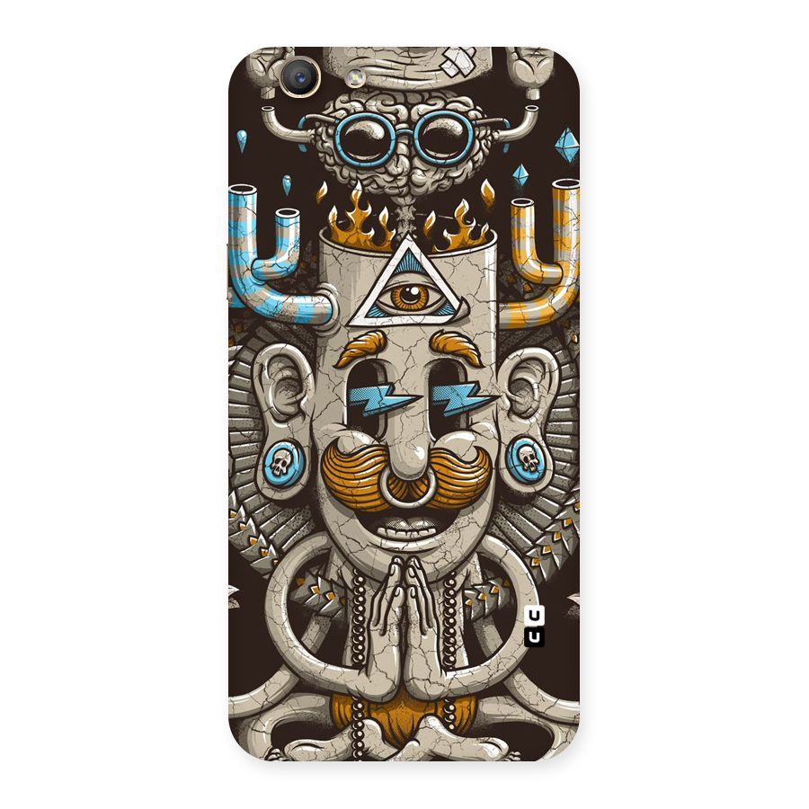 Sculpture Design Back Case for Oppo F1s