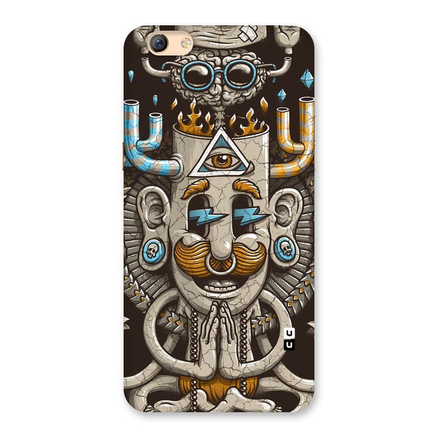 Sculpture Design Back Case for Oppo F3 Plus