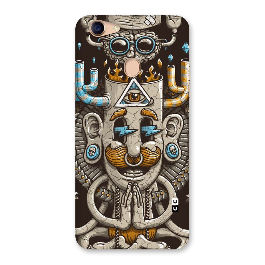 Sculpture Design Back Case for Oppo F5