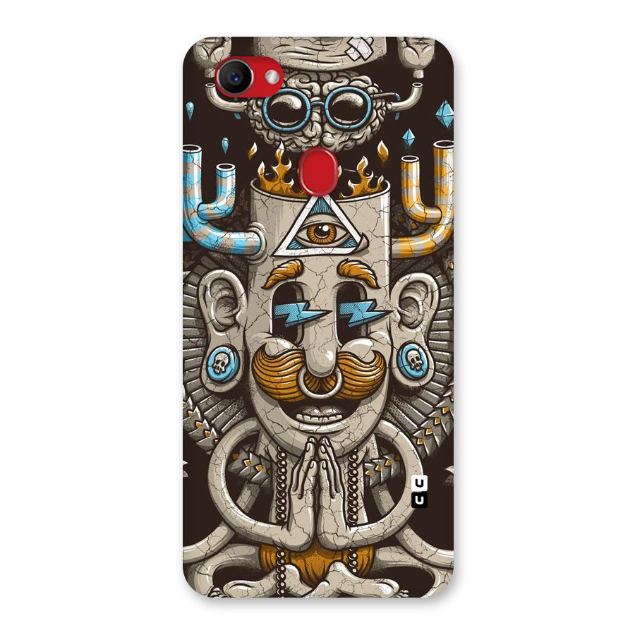 Sculpture Design Back Case for Oppo F7