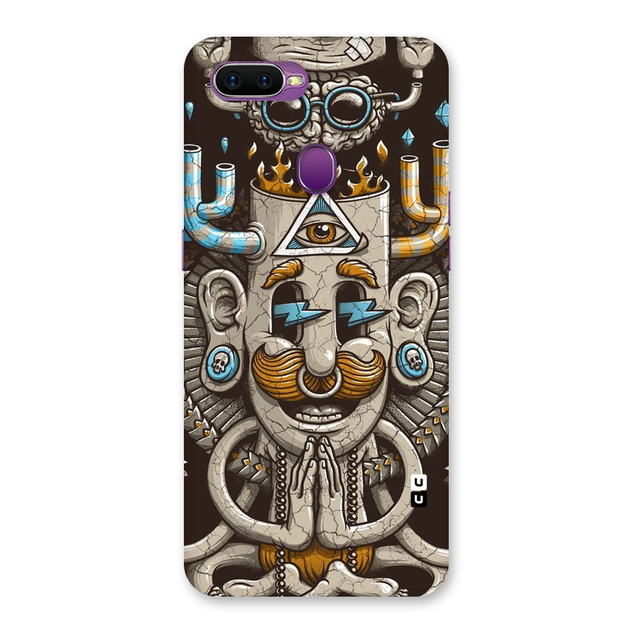 Sculpture Design Back Case for Oppo F9