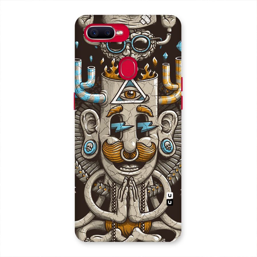Sculpture Design Back Case for Oppo F9 Pro