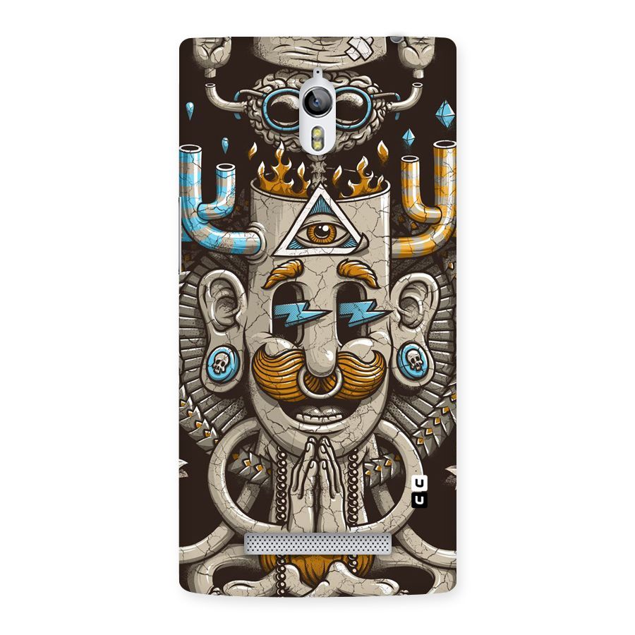 Sculpture Design Back Case for Oppo Find 7