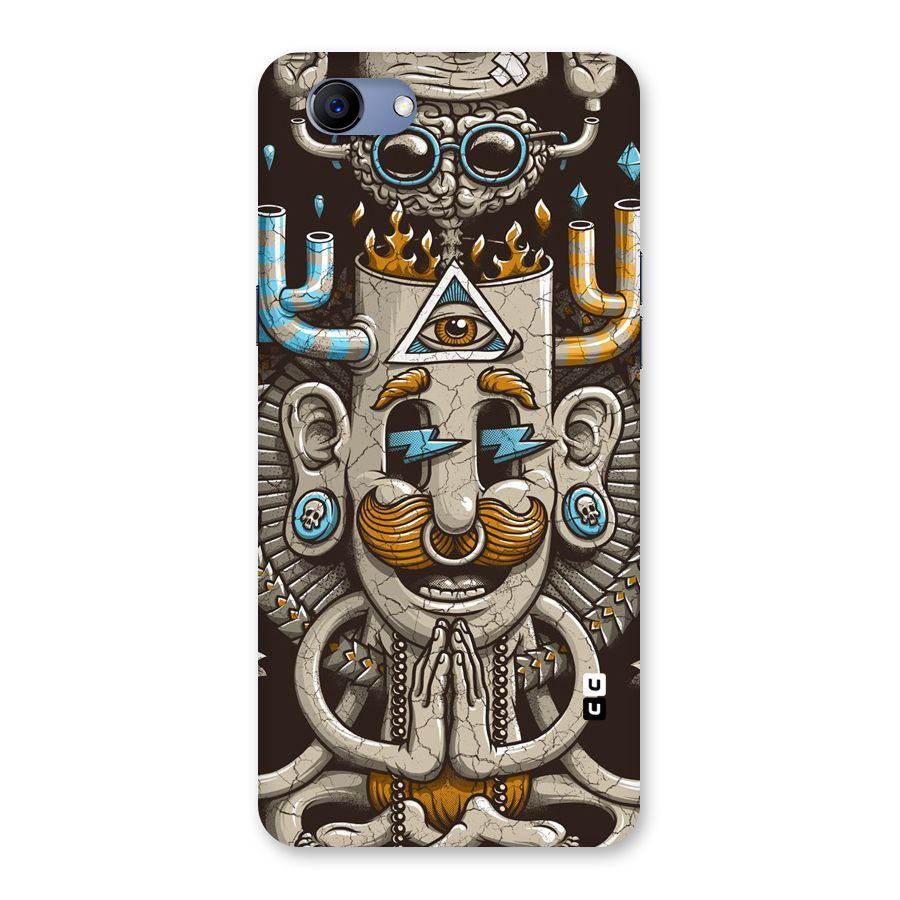 Sculpture Design Back Case for Oppo Realme 1