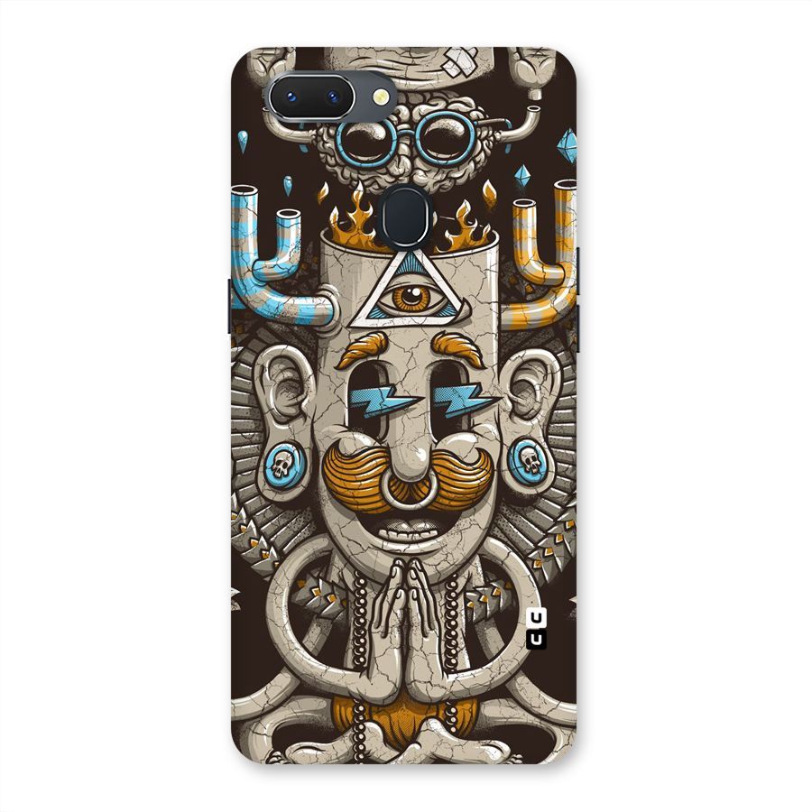 Sculpture Design Back Case for Oppo Realme 2