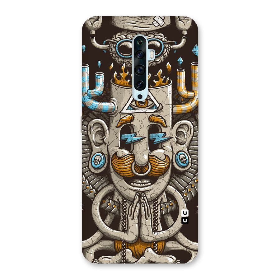 Sculpture Design Back Case for Oppo Reno2 F