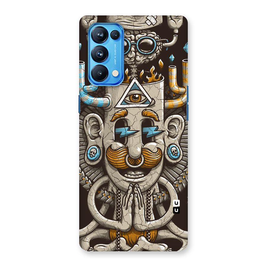 Sculpture Design Back Case for Oppo Reno5 Pro 5G