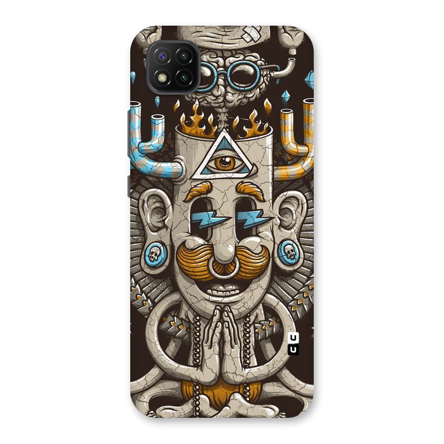 Sculpture Design Back Case for Poco C3