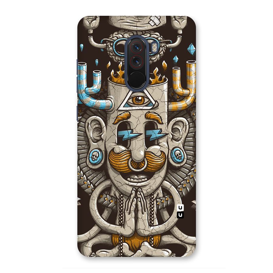 Sculpture Design Back Case for Poco F1