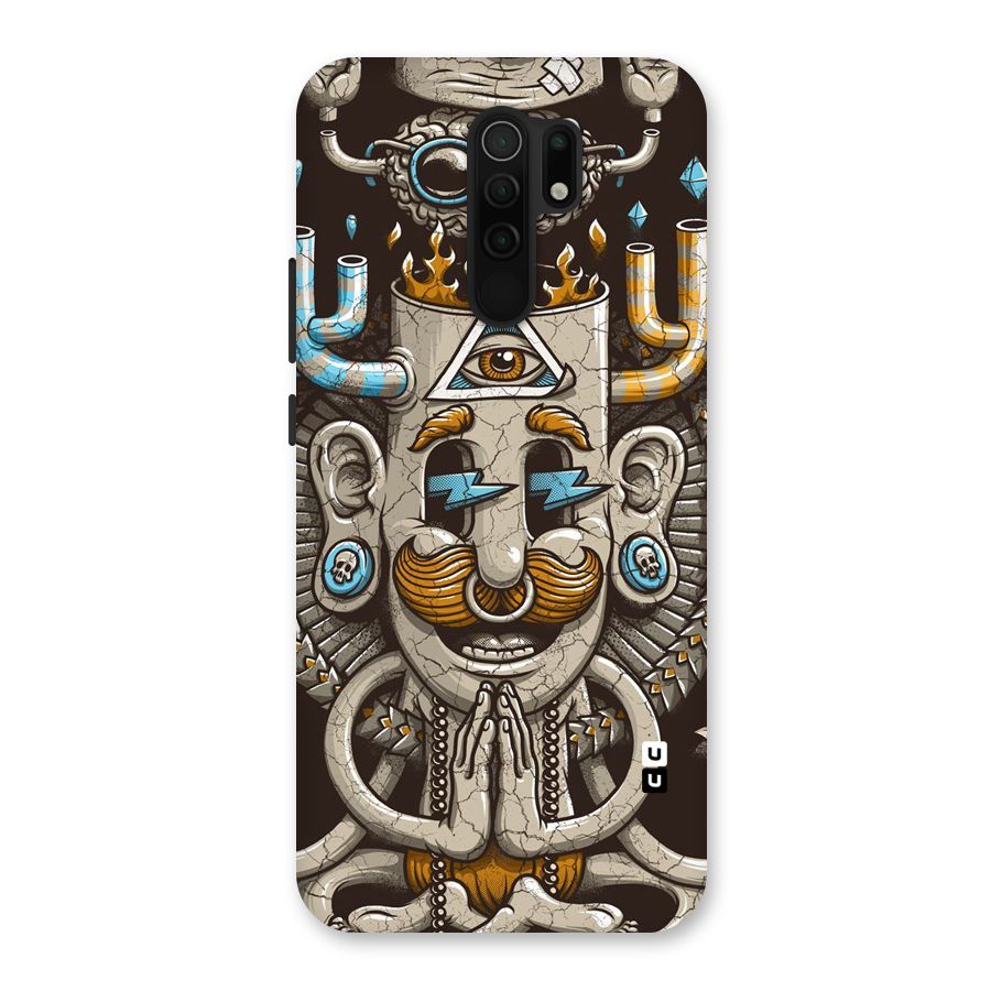 Sculpture Design Back Case for Poco M2