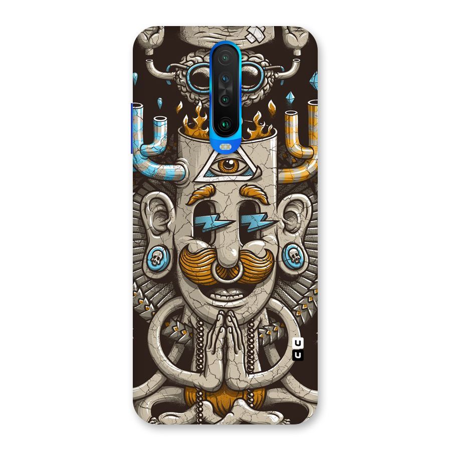 Sculpture Design Back Case for Poco X2